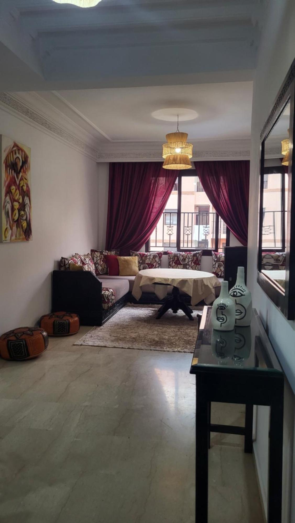 Appartement Haut Standing Vu Piscine Marrakesh Exterior photo